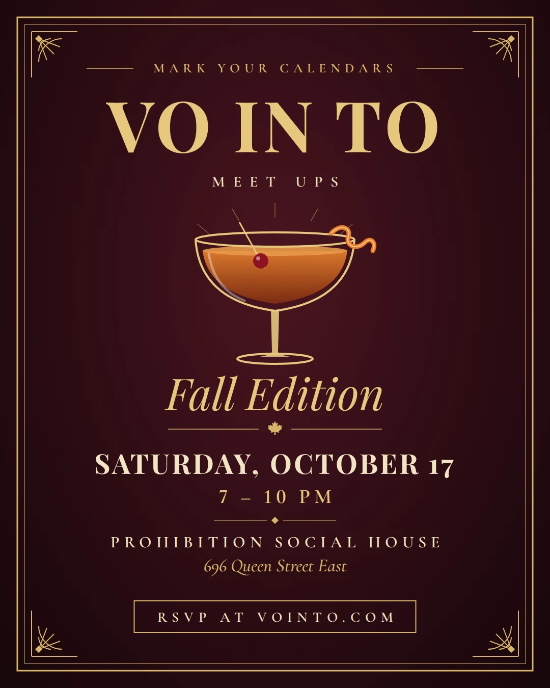 VO IN TO - Fall Edition